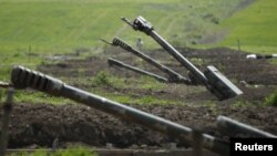 Архива: Ерменска артилерија во отцепениот регион Нагорно-Карабах. 08.04.2016