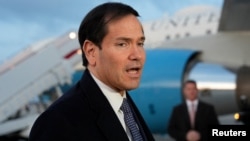 Američki državni sekretar Marco Rubio na putu za Minhensku konferenciju