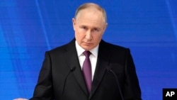 Російський президент Володимир Путін