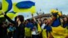 Донбас – це про копалини, а не про людей, вважає Стяжкіна. На фото мітинг на захист суверенітету України у 2014-му в Донецьку