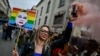 Tüntetés a Pride felvonulás betiltása és a gyülekezési jog korlátozása ellen 2025. márcis 25-én