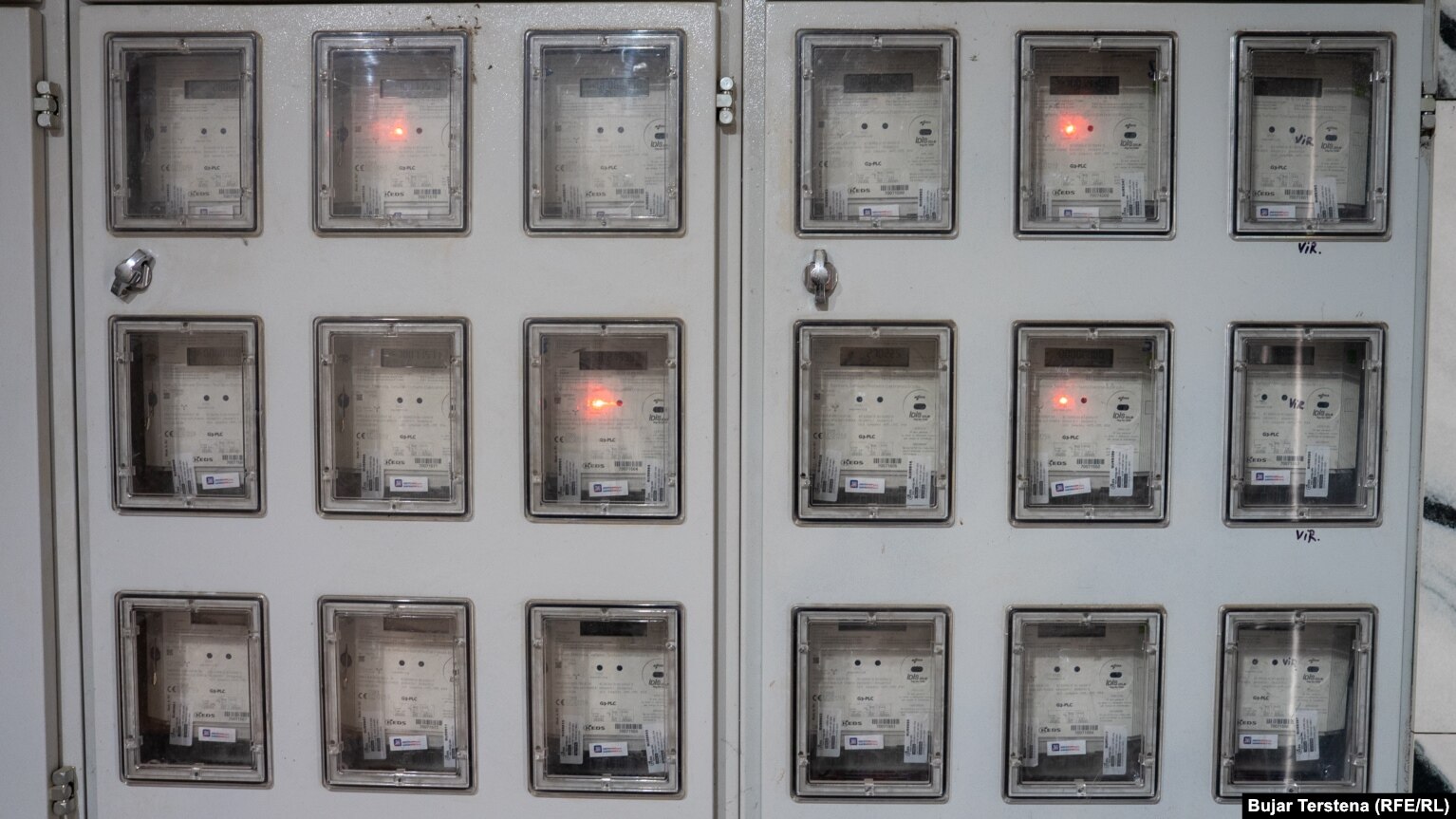 Matës të energjisë elektrike në veri të Kosovës.