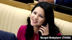 Russian lawmaker Inga Yumasheva (file photo)