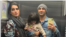 Instagram influencers Ahmad Moin-Shirazi (Picasso Moin) and Shabnam Shahrokhi with their baby girl. Photo from Instagram. 