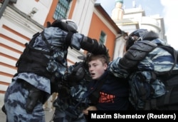 Задержания в Москве 10 августа