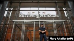 Здание редакции газеты The New York Times в Нью-Йорке