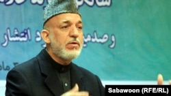 Afghan President Hamid Karzai 