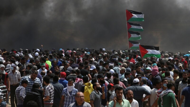 Лидер Палестины осудил «бойню» на границе Сектора Газа
