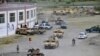Авганистан: Авганистанските безбедносни сили на возила Хамви се движат во конвој во областа Парак во Базарак, провинција Паншир. 20 август 2021 година 
