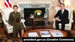 У рамках візиту до США Олена Зеленська зустрілася, зокрема, з державним секретарем Ентоні Блінкеном