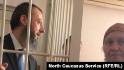 Ингушский оппозиционер Магомед Хазбиев на суде
