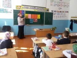 Урок в дагестанской школе, архивное фото