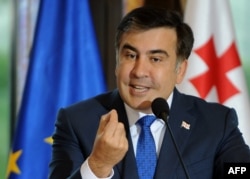 Mikheil Saakashvili was president of Georgia from 2008 to 2013. (file photo)