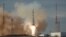 A Russian Soyuz MS-25 spacecraft blasts off on its journey to the International Space Station from the Baikonur Cosmodrome in Kazakhstan on March 23.