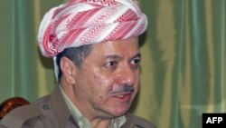 Kurdish region President Mas'ud Barzani, who is also leader of the Kurdistan Democratic Party.