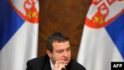 Ivica Dačić na sednici Vlade 8. aprila 2013.