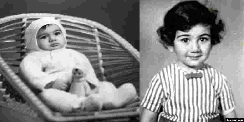Nikol Pashinian, now the prime minister of Armenia, pictured as a toddler in the 1970s.