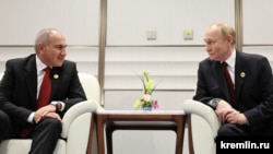 Никол Пашинян и Владимир Путин, 31 августа