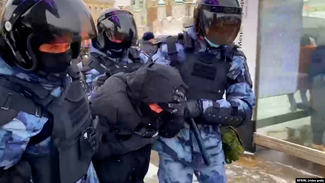Задержания в Москве. 31 января 