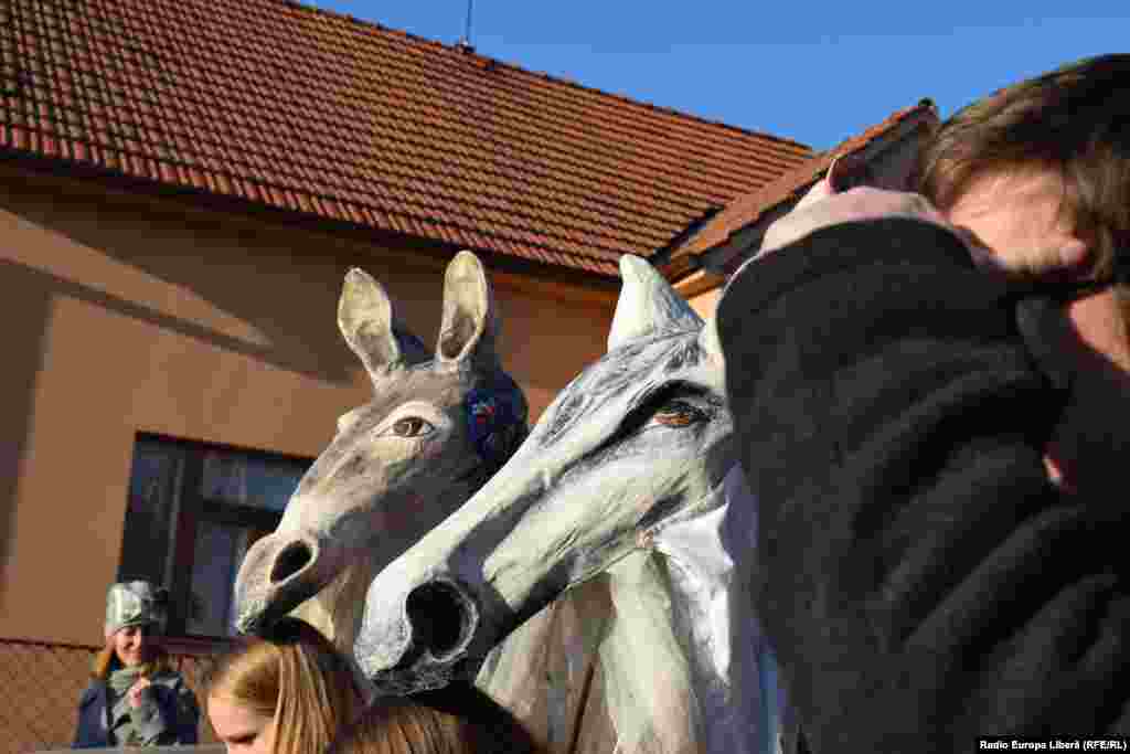Czech Republic, Roztoky u Prahy, Masopust