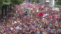 Thousands March Against G20 Summit In Hamburg