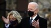 U.S. -- U.S. President-elect Joe Biden and Jill Biden attend an event at the Major Joseph R. "Beau" Biden III National Guard /Reserve Center in New Castle Airport on January 19, 2021