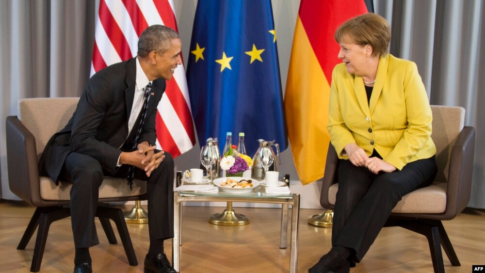 Takimi Obama-Merkel, 24 prill 2016