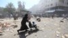 بیش از ۸۰ نفر در حمله ارتش سوریه به یک بازار کشته شدند