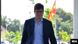 Мартин Протоѓер, поранешниот шеф на кабинетот на Никола Груевски на судење за „Титаник.“