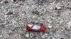 A child's shoe is seen where the Ukrainian airliner crashed. January 8, 2020