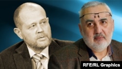 Юрий Дракохруст и Ираклий Мелашвили (коллаж)