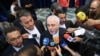 Iran's Foreign Minister Javad Zarif Speaking To Reporters At Allameh Helli College, Tehran (IRNA) June 9 2019