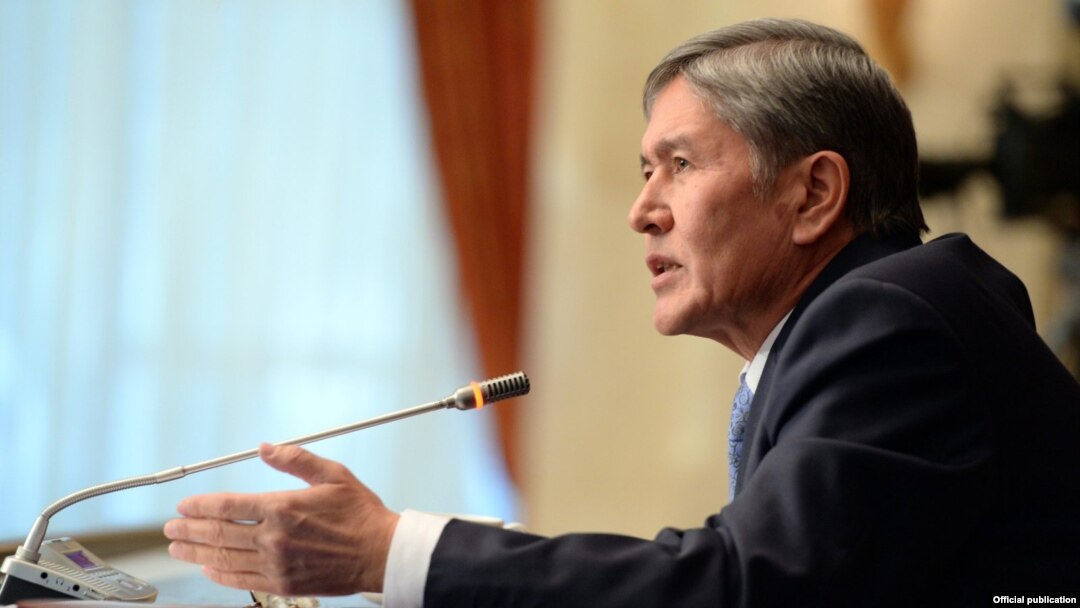 Kyrgyz President Almazbek Atambaev