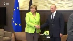 Merkellə Putin Ukrayna və Suriya böhranını müzakirə ediblər