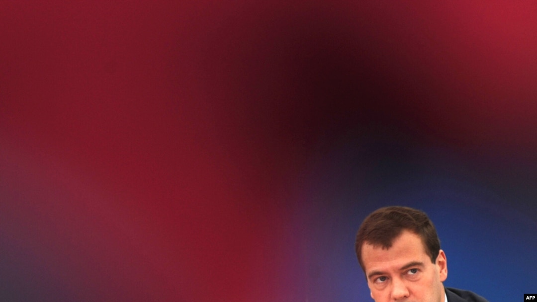 Russian President Dmitry Medvedev