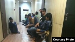 Uzbekistan/Russia - Central Asian migrants in the department of the Federal Migration Service of the North Eastern District of Moscow city