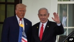 Дональд Трамп жана Беньямин Нетаньяху. Апрель, 2025-жыл