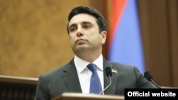 Председатель Национального собрания Армении Ален Симонян (архив)