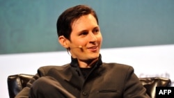 Pavel Durov, the CEO and co-founder of Telegram (file photo)