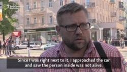 He 'Was Not Alive' -- Belarusian Journalist In Car Blast Could Not Be Saved