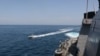 AT SEA -- Iranian Islamic Revolutionary Guard Corps Navy (IRGCN) vessels conduct unsafe and unprofessional actions against the guided-missile destroyer USS Paul Hamilton (DDG 60) and other US military ships by crossing the ships’ bows and sterns at close 