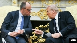 ԱՄՆ նախագահ Դոնալդ Թրամփի և Գերմանիայի կանցլեր Ֆրիդրիխ Մերցի հանդիպումը Սպիտակ տանը, Վաշինգտոն, 3-ը մարտի, 2026թ.