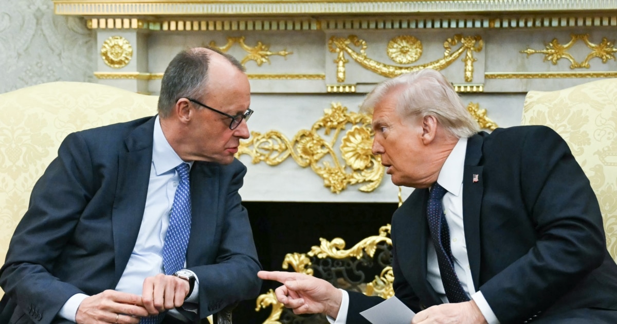 Трамп проти Мерца: як виникла суперечка між лідерами двох наймогутніших країн Заходу