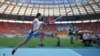 Isinbayeva Soars To Third World Title