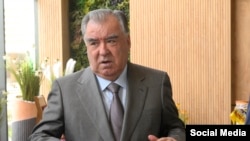 Президент Таджикистана Эмомали Рахмон. Август 2025 года