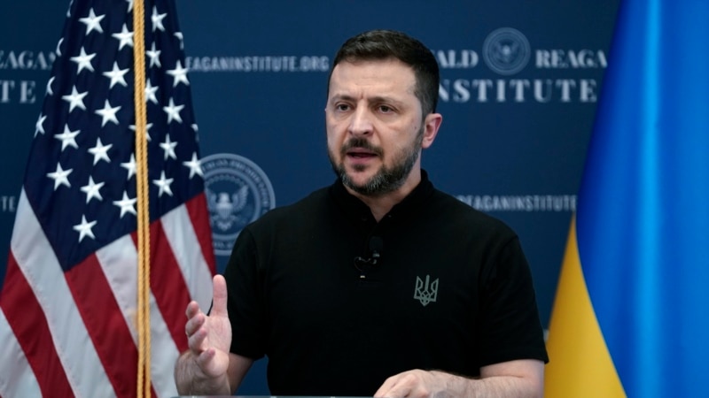 زلنسکی می‌گوید پیروزی احتمالی ترامپ در انتخابات آمریکا برای اوکراین سخت خواهد بود