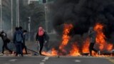 Chile - protest against Chile's state economic model