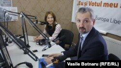 La dezbaterea din studioul Europei Libere la Chișinău