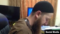 The most recent photograph of Umar Shishani, a top Islamic State commander known as "Omar the Chechnyan."