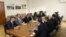 Armenia - Armenian and Turkish officials discuss the restoration of the Gyumri-Kars power transmission line, Yerevan, October 5, 2026.